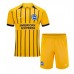 Camiseta Brighton Evan Ferguson #28 Segunda Equipación Replica 2024-25 para niños mangas cortas (+ Pantalones cortos)